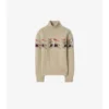 Maglione in lana a maglia Aran EKD