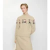 Maglione in lana a maglia Aran EKD