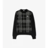 Maglione in lana a quadri