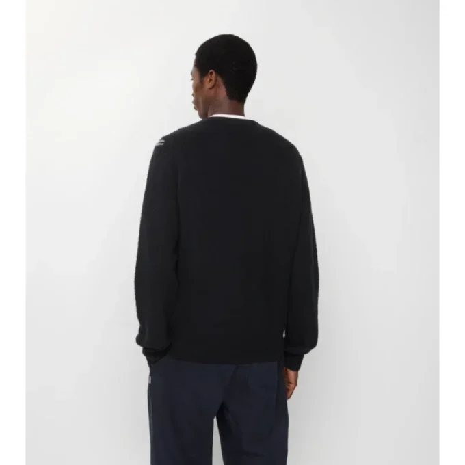 Maglione in lana a quadri