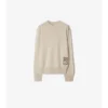 Maglione in lana Check Label