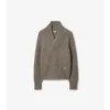 Maglione in lana con collo a scialle