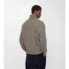 Maglione in lana con collo a scialle