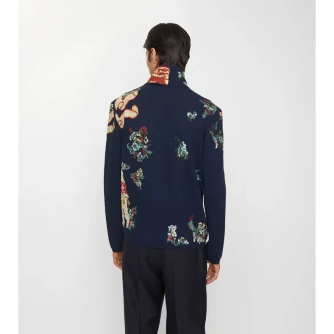 Maglione in lana Heraldic Knight