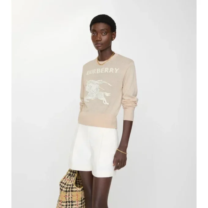 Maglione in misto cotone e lana EKD