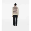 Maglione in misto lana con motivo Argyle