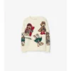 Maglione in misto lana con Thomas Bear and Friends