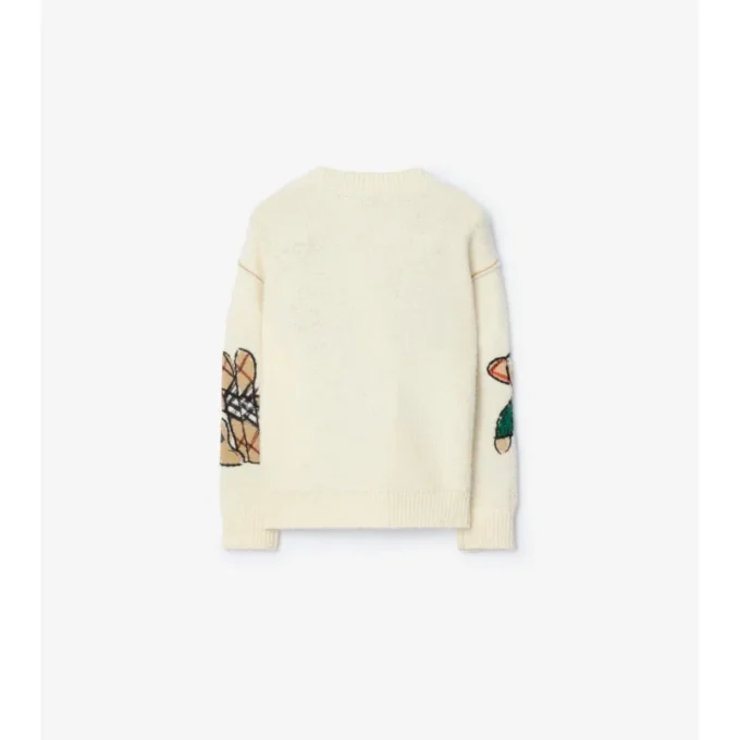 Maglione in misto lana con Thomas Bear and Friends