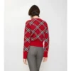 Maglione in misto lana e cashmere a quadri