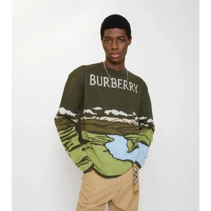 Maglione in misto lana Landscape