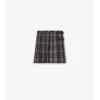 Mini kilt in lana con motivo a quadri
