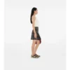Mini kilt in lana con motivo a quadri