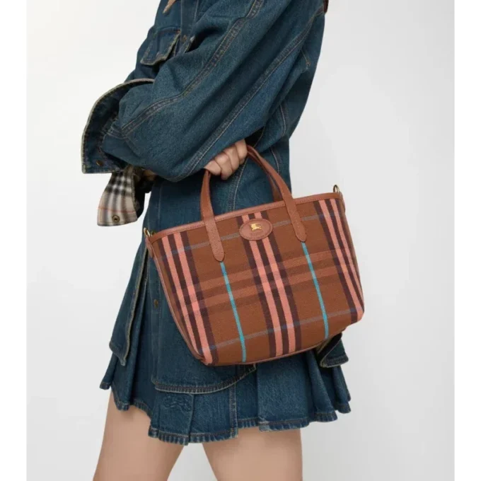 Mini Tote Bloomsbury reversibile 