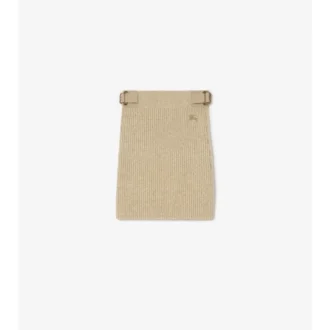 Minigonna in lana e cashmere