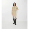 Minigonna in lana e cashmere