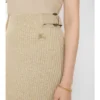 Minigonna in lana e cashmere
