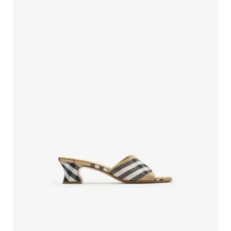 Mules Sloane a quadri 