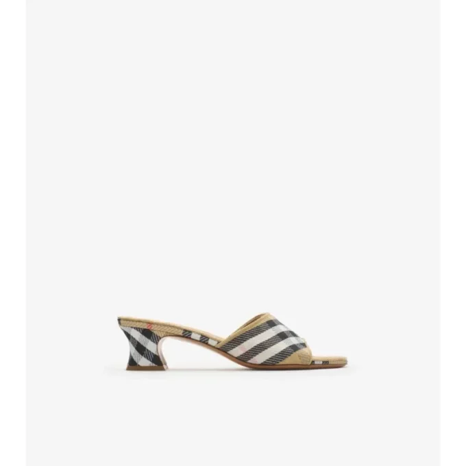 Mules Sloane a quadri 