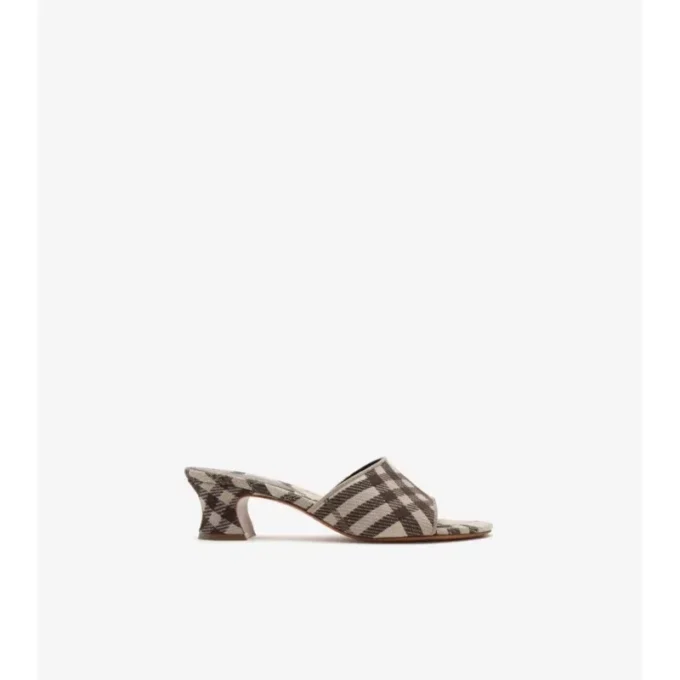 Mules Sloane a quadri 