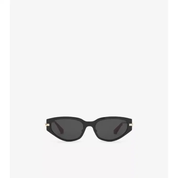 Occhiali da sole cat-eye EKD in metallo