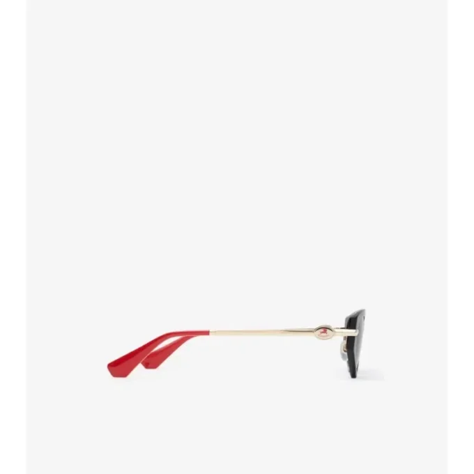 Occhiali da sole cat-eye EKD in metallo