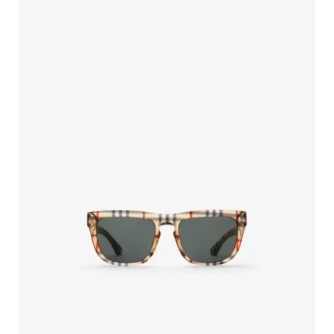 Occhiali da sole quadrati Check