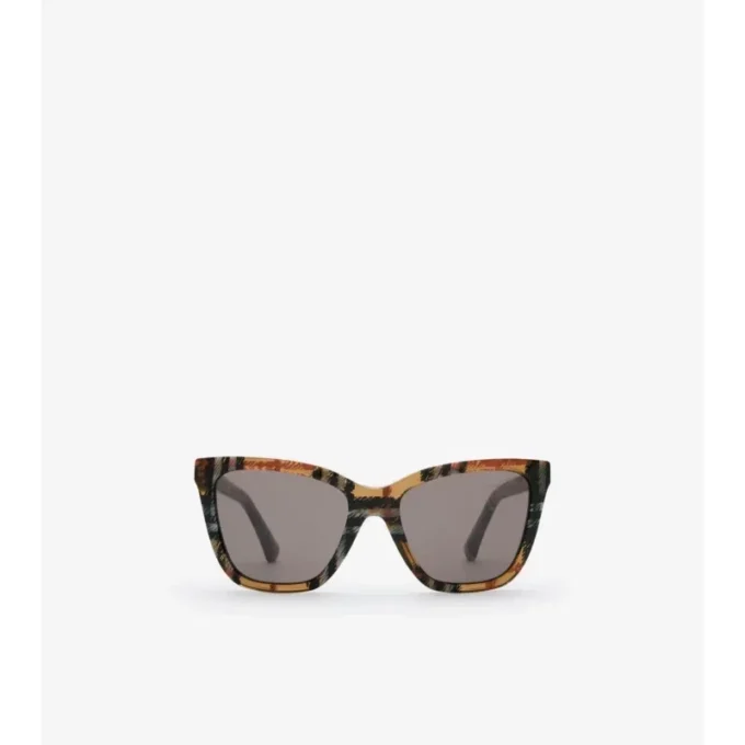 Occhiali da sole quadrati Check