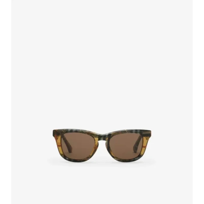 Occhiali da sole quadrati Check