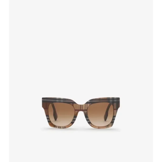 Occhiali da sole quadrati Check