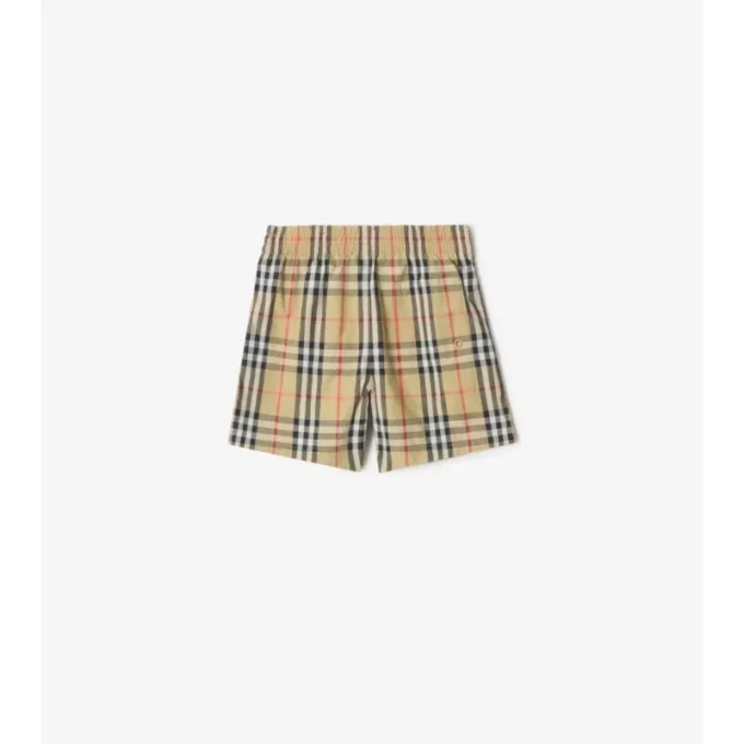 Pantaloncini da bagno a quadri