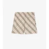 Pantaloncini da bagno con motivo a quadri
