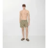 Pantaloncini da bagno con motivo a quadri