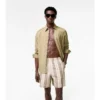 Pantaloncini da bagno con motivo a quadri