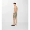 Pantaloncini da bagno con motivo a quadri