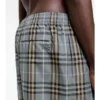 Pantaloncini da bagno con motivo a quadri