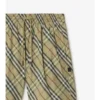 Pantaloncini da bagno con motivo a quadri