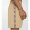 Pantaloncini da bagno con rifiniture a quadri