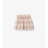 Pantaloncini in cotone a quadri