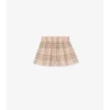 Pantaloncini in cotone a quadri