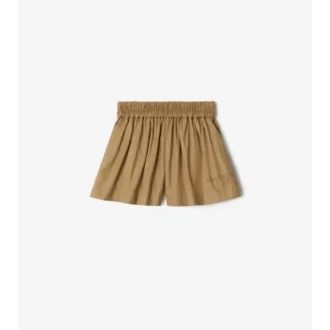 Pantaloncini in cotone a quadri