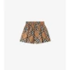 Pantaloncini in cotone a quadri