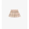 Pantaloncini in cotone a quadri