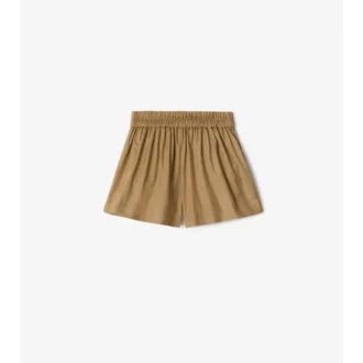 Pantaloncini in cotone a quadri