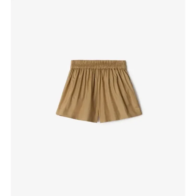 Pantaloncini in cotone a quadri