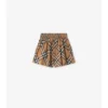 Pantaloncini in cotone a quadri