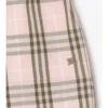 Pantaloncini in cotone a quadri