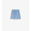 Pantaloncini in cotone a scacchi EKD