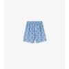 Pantaloncini in cotone a scacchi EKD