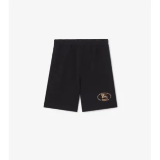 Pantaloncini in cotone Check Knight Stamp