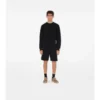 Pantaloncini in cotone Check Label